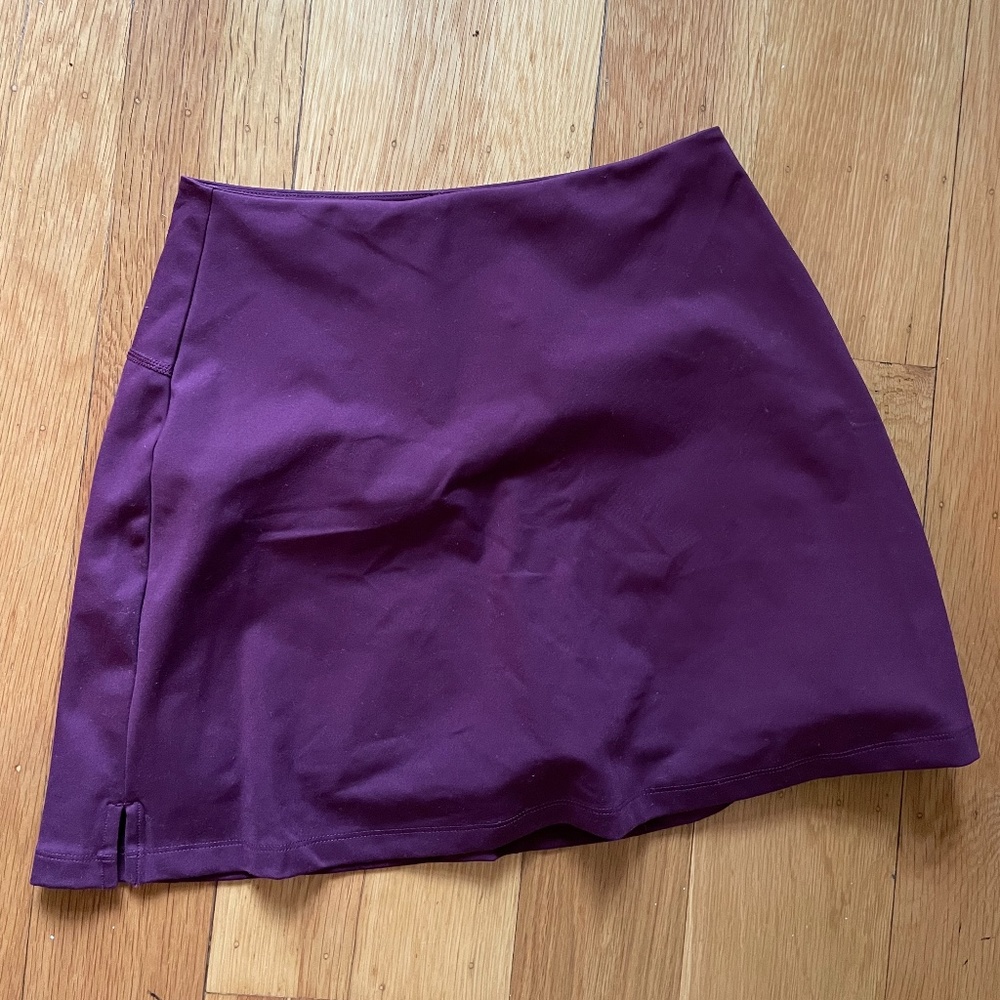 grape purple girlfriend collective skort! ✨🍇
